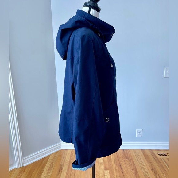 Mackintosh New England jacket with detachable hood all weather windy nautical - Picture 12 of 15